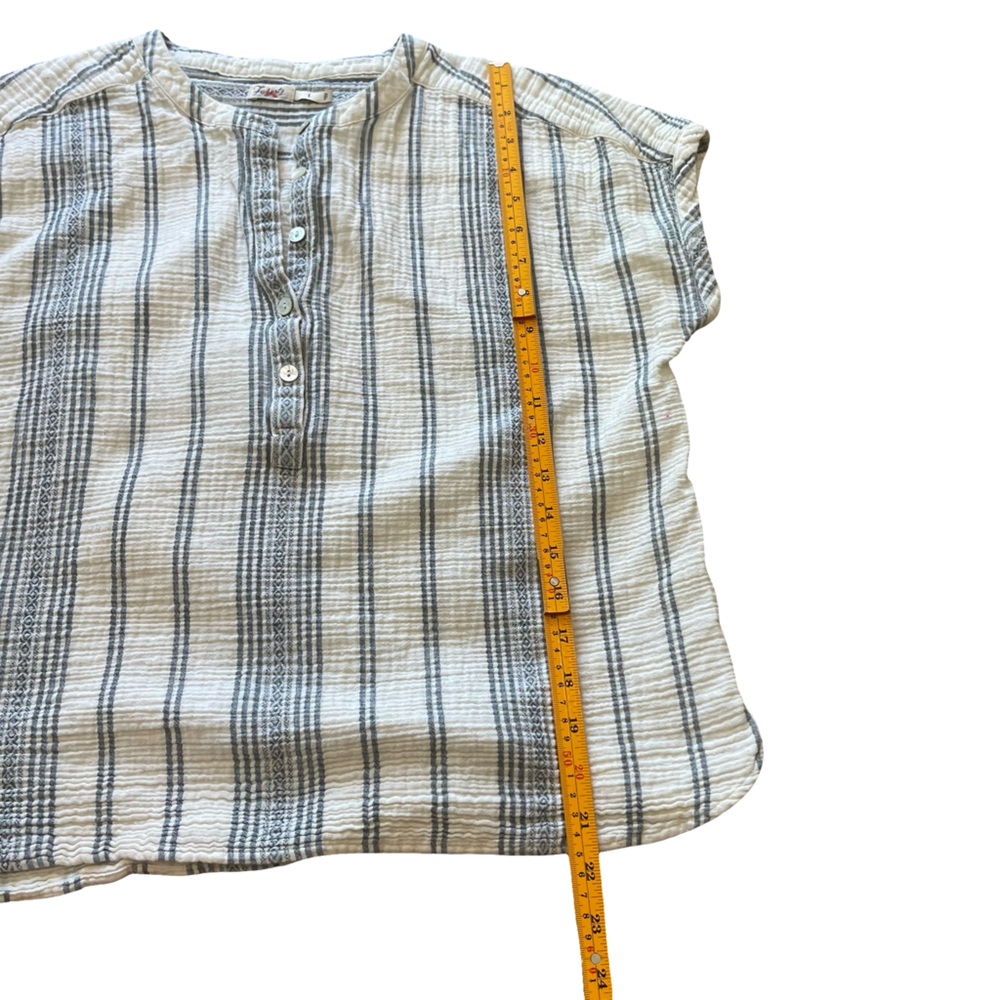 Faherty Dream Cotton Desmond Top - Picture 4 of 7